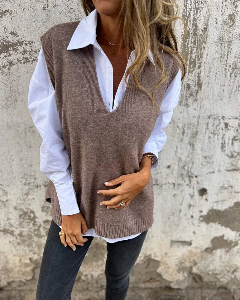 Marcela | Jersey de Punto Ligero para Capas
