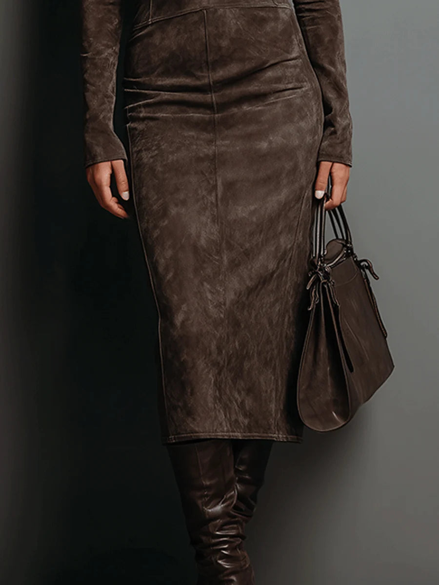 Elena | Vestido Midi de Invierno