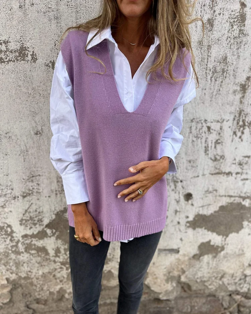 Marcela | Jersey de Punto Ligero para Capas