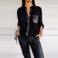 Araceli | Top Elegante con Brillo