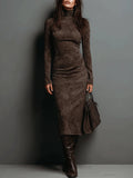 Elena | Vestido Midi de Invierno
