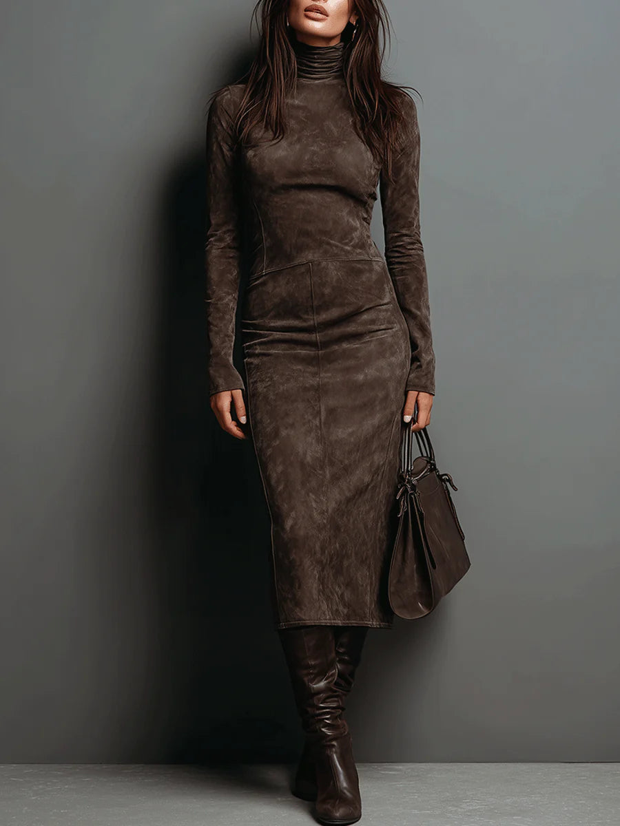 Elena | Vestido Midi de Invierno