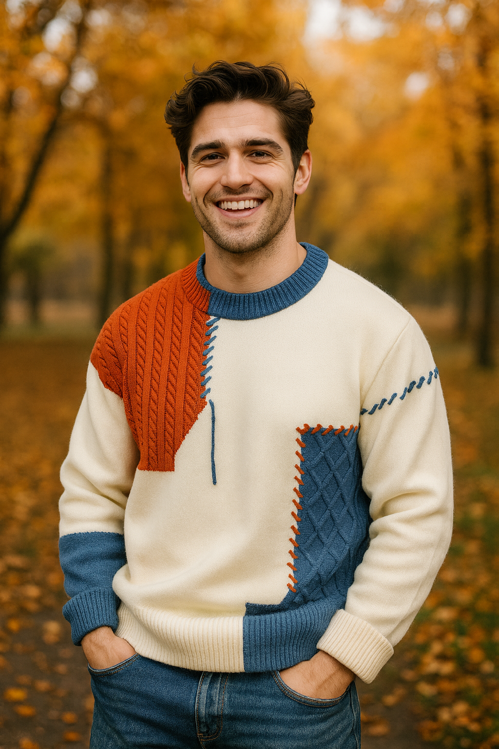 Lorenzo | Jersey Patchwork Estampado