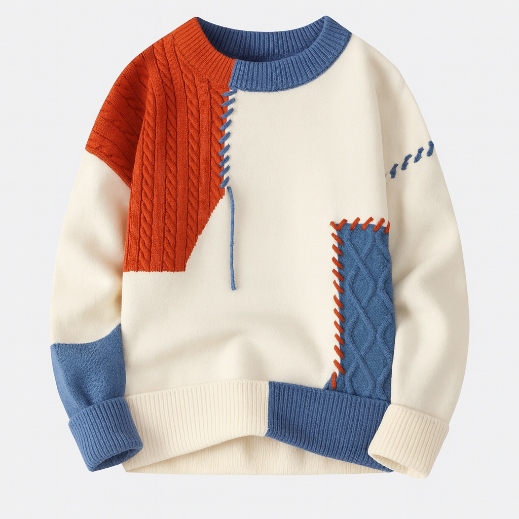 Lorenzo | Jersey Patchwork Estampado