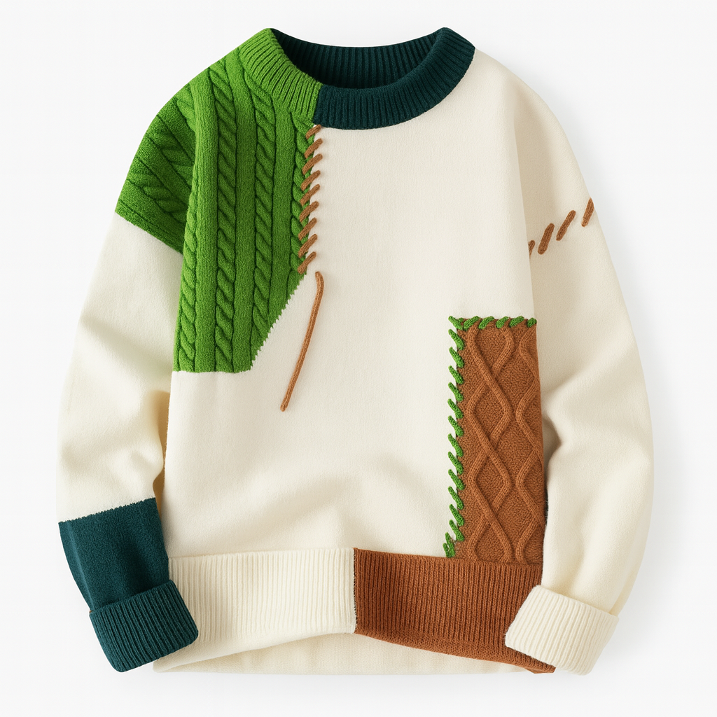 Lorenzo | Jersey Patchwork Estampado