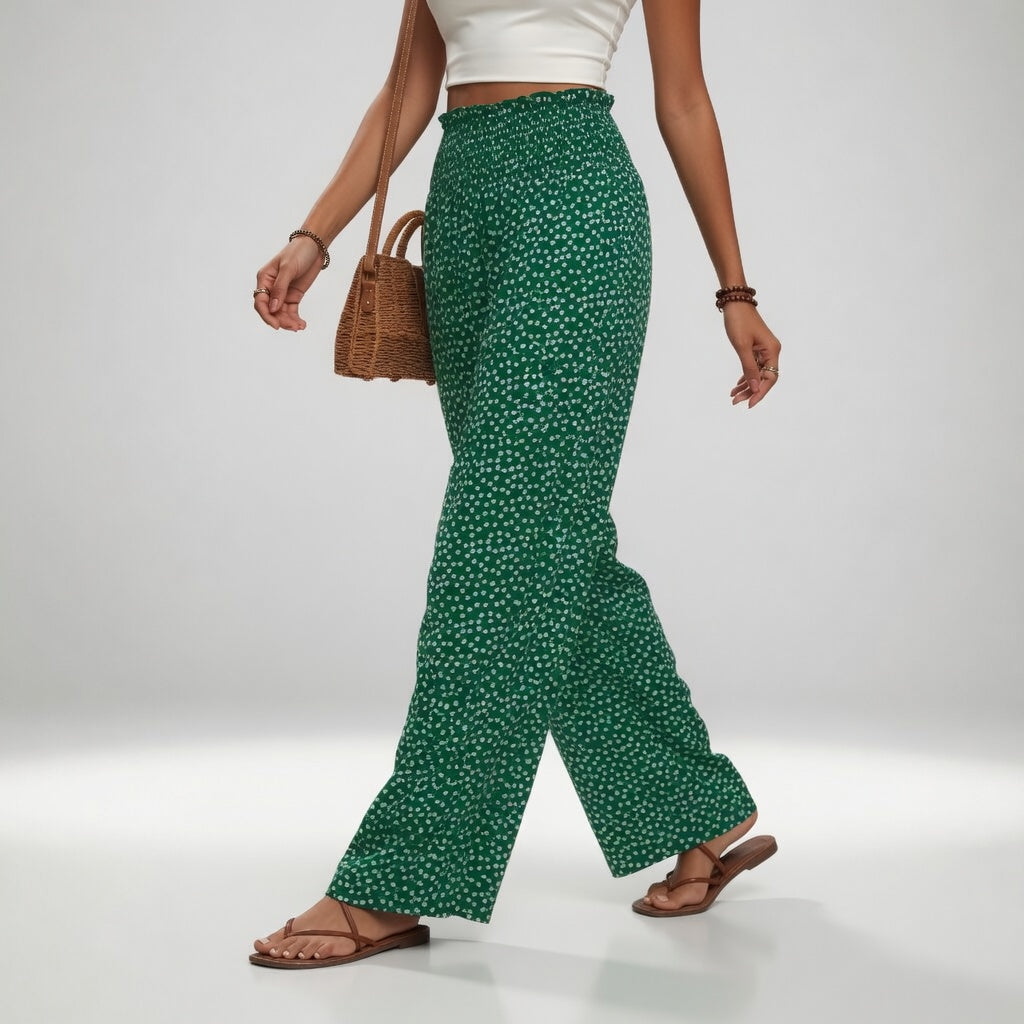 Vanesa | Pantalón Fluido Estampado