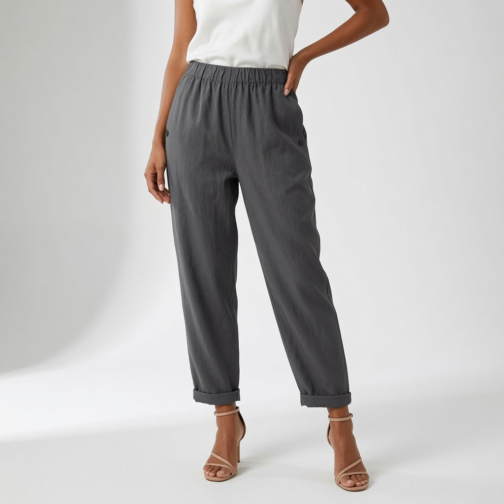 Tamara | Pantalón Fluido de Lino