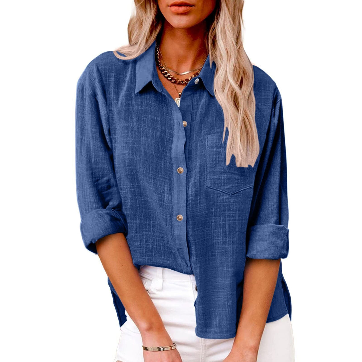 Yesenia | Blusa de Algodón Clásica