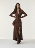 Iciar | Vestido Largo con Volantes