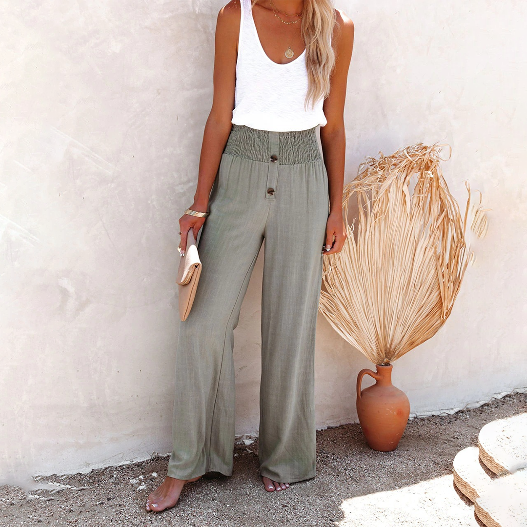Sofía | Pantalón Palazzo de Verano