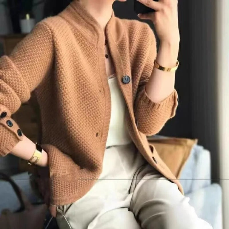 Carmen | Chaqueta de Punto Escote V