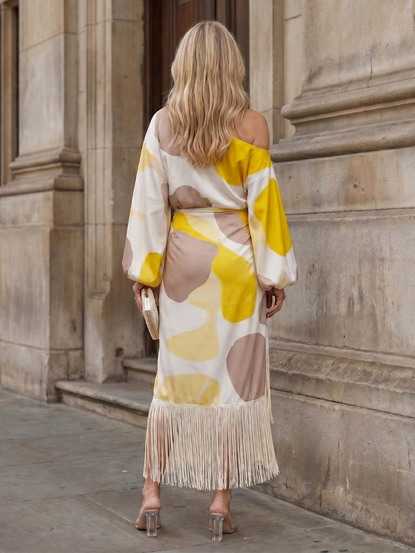 Valeria | Vestido Midi Asimétrico