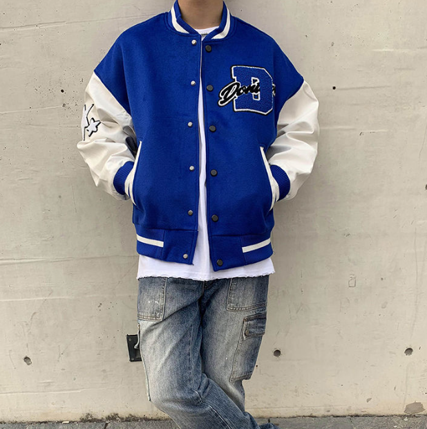 Fernando | Varsity Jacket Bordado Oversize