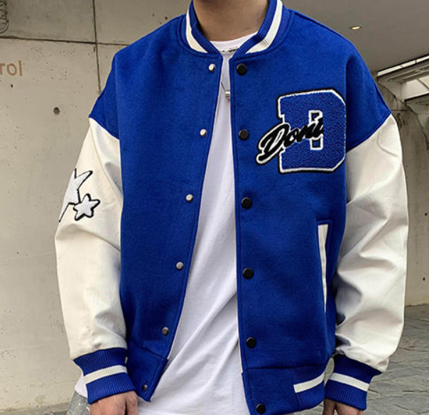 Fernando | Varsity Jacket Bordado Oversize
