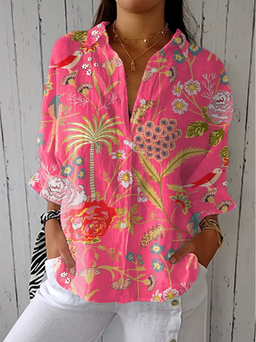 Loreto | Blusa Tropical Estampada