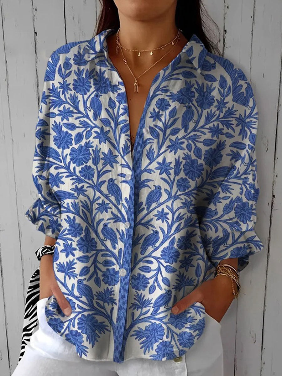 Loreto | Blusa Tropical Estampada