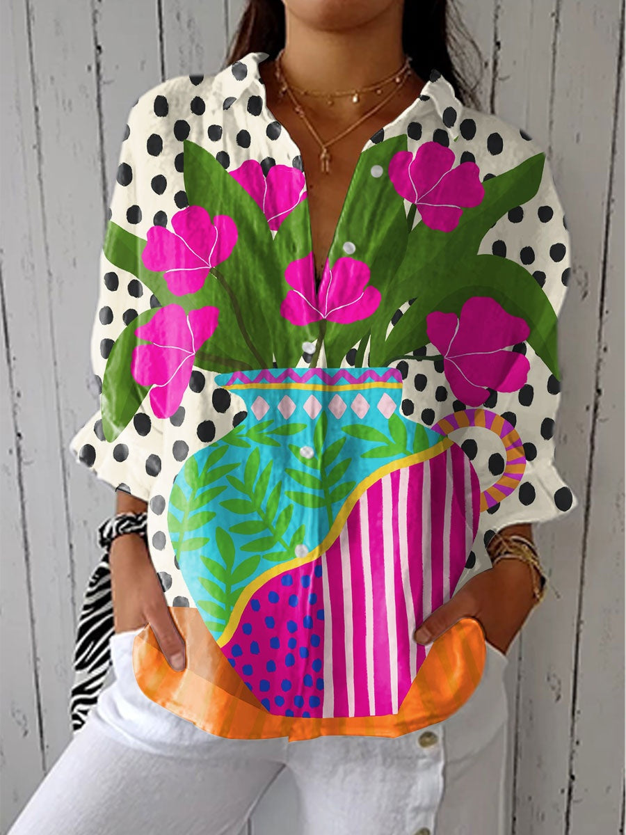 Loreto | Blusa Tropical Estampada