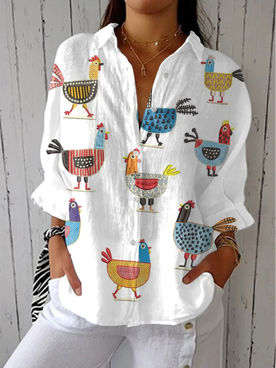 Loreto | Blusa Tropical Estampada