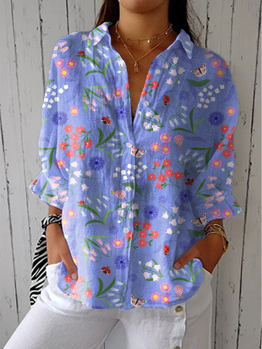 Loreto | Blusa Tropical Estampada