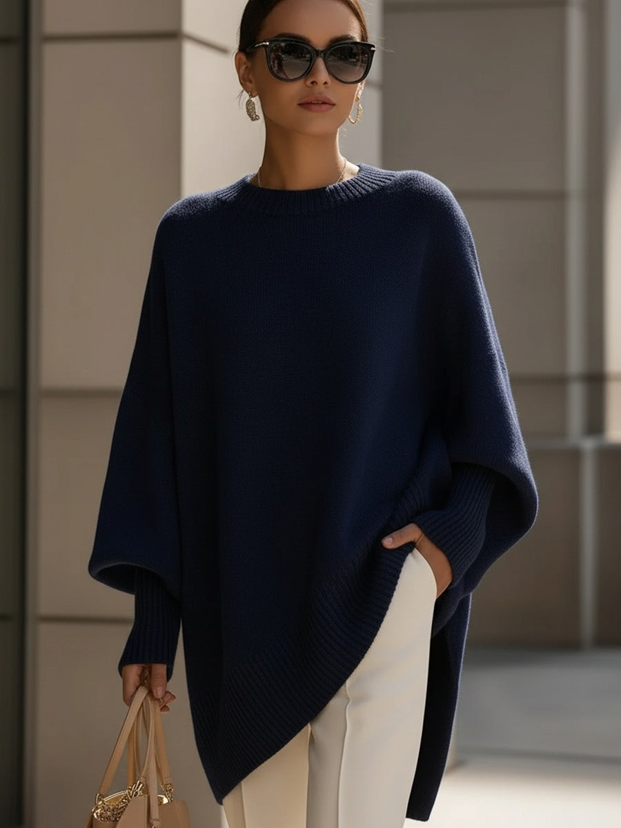 Lucía | Jersey Oversize Cuello Redondo
