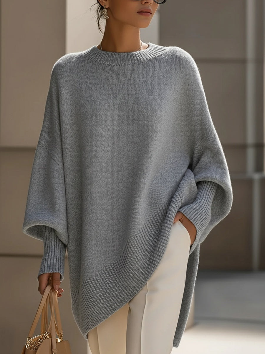 Lucía | Jersey Oversize Cuello Redondo