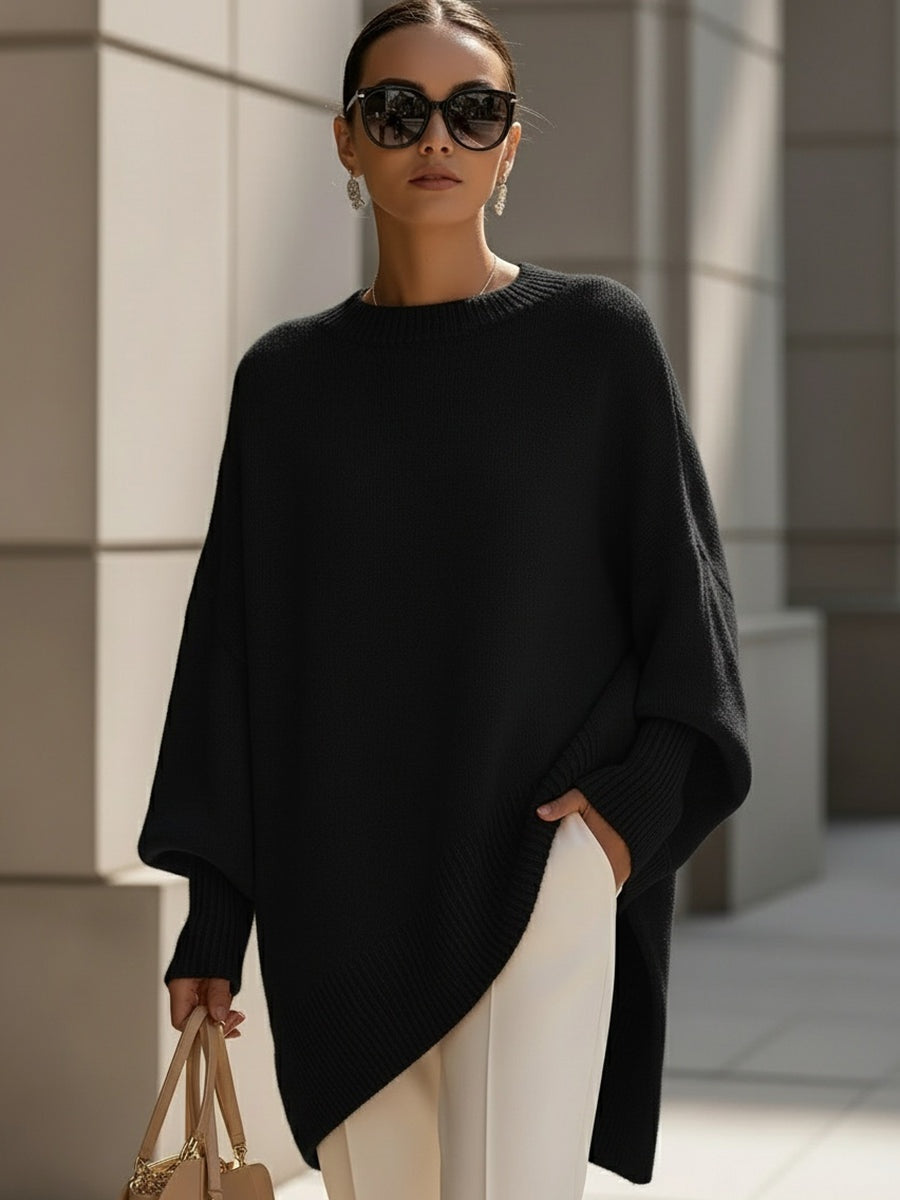 Lucía | Jersey Oversize Cuello Redondo