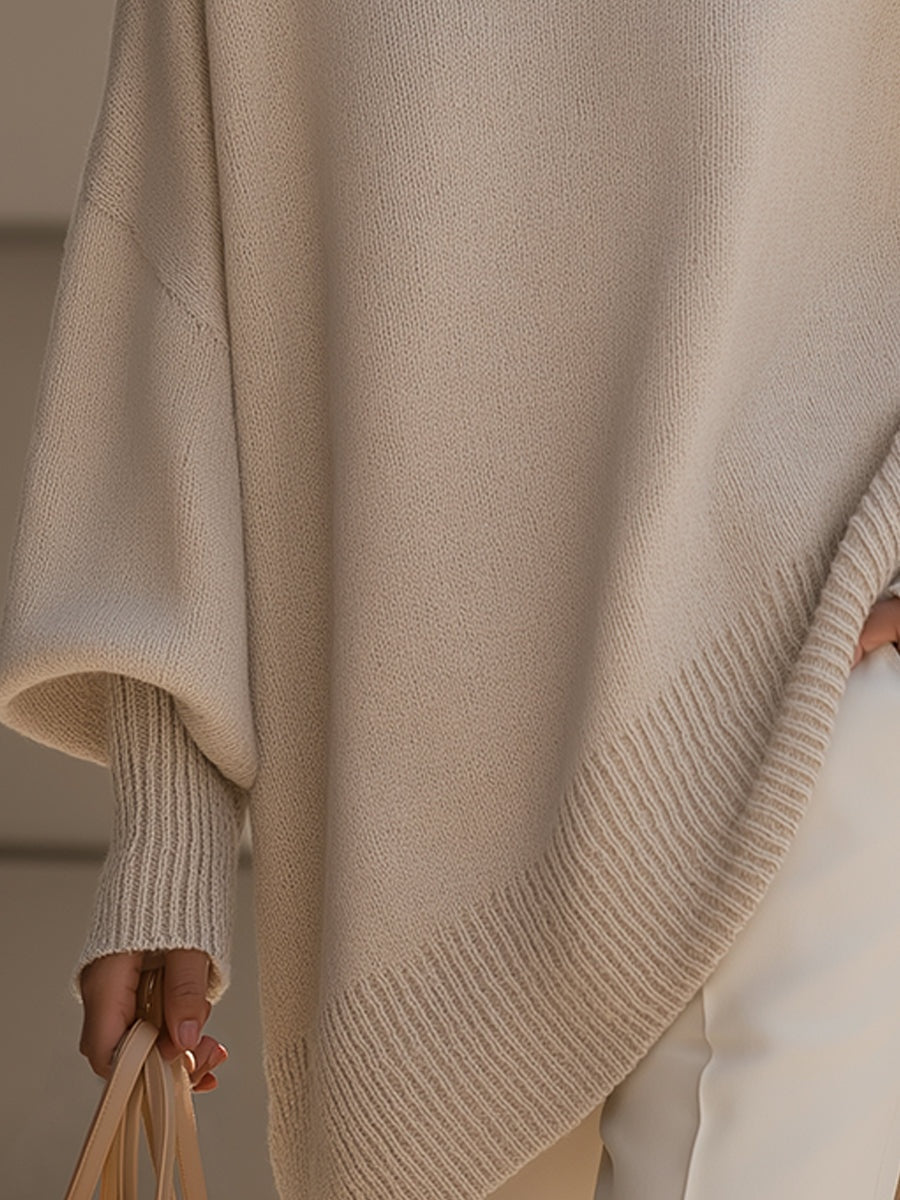 Lucía | Jersey Oversize Cuello Redondo