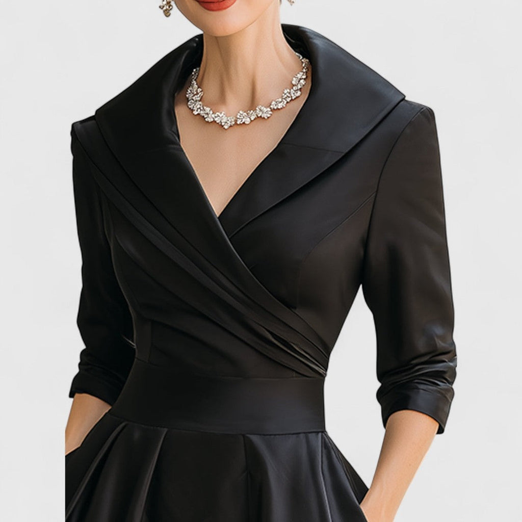 Salomé | Vestido Midi Sencillo