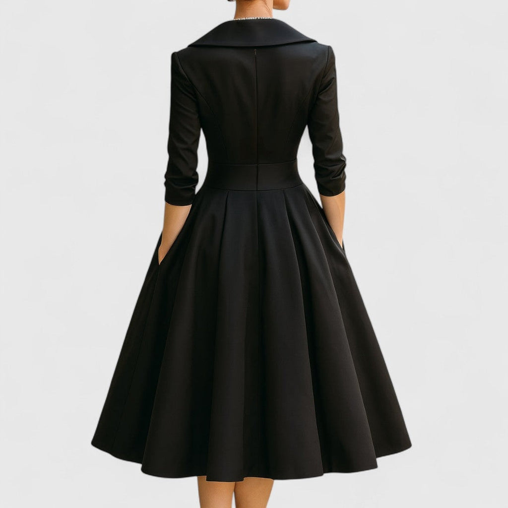 Salomé | Vestido Midi Sencillo
