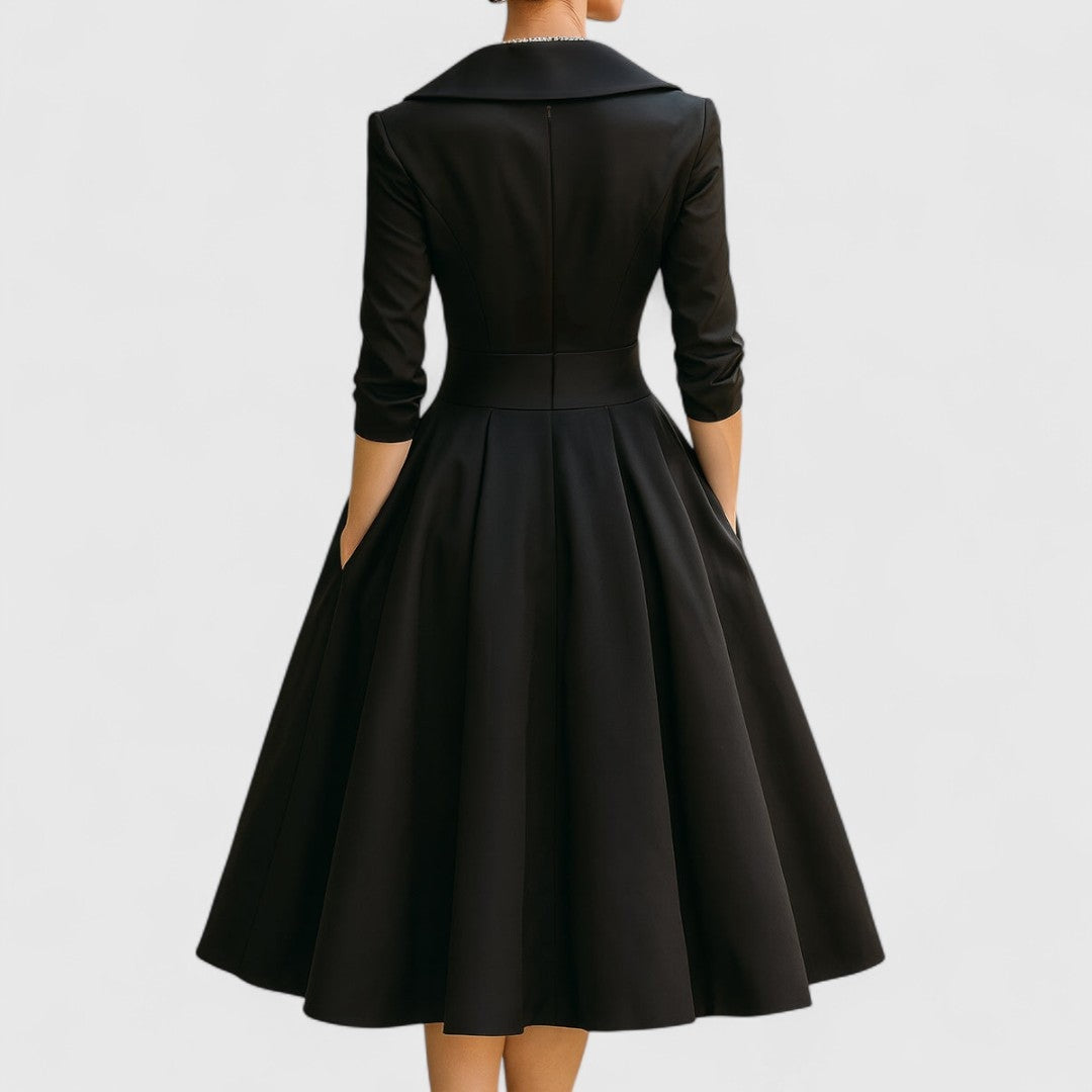 Salomé | Vestido Midi Sencillo