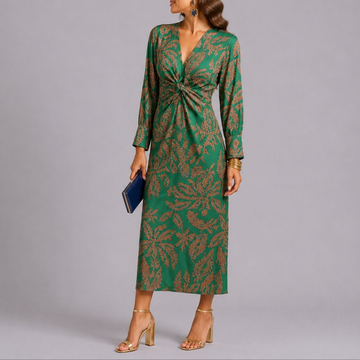 Gracia | Vestido Midi Estampado