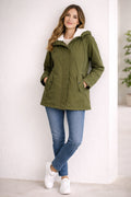 Amalia | Parka Impermeable Forrada