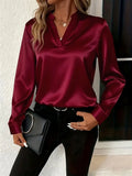 Nerea | Blusa Satinada Elegante