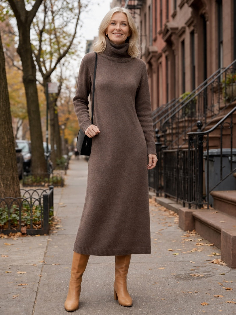 Vega | Vestido de Invierno Maxi