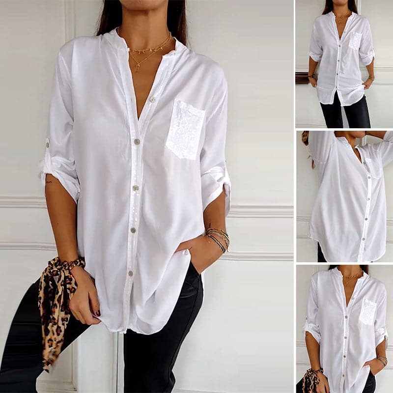 Araceli | Top Elegante con Brillo