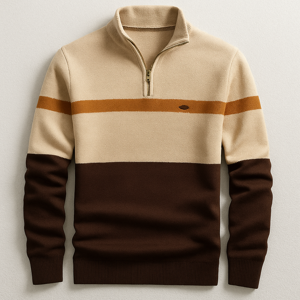 Leonardo | Jersey con Media Cremallera