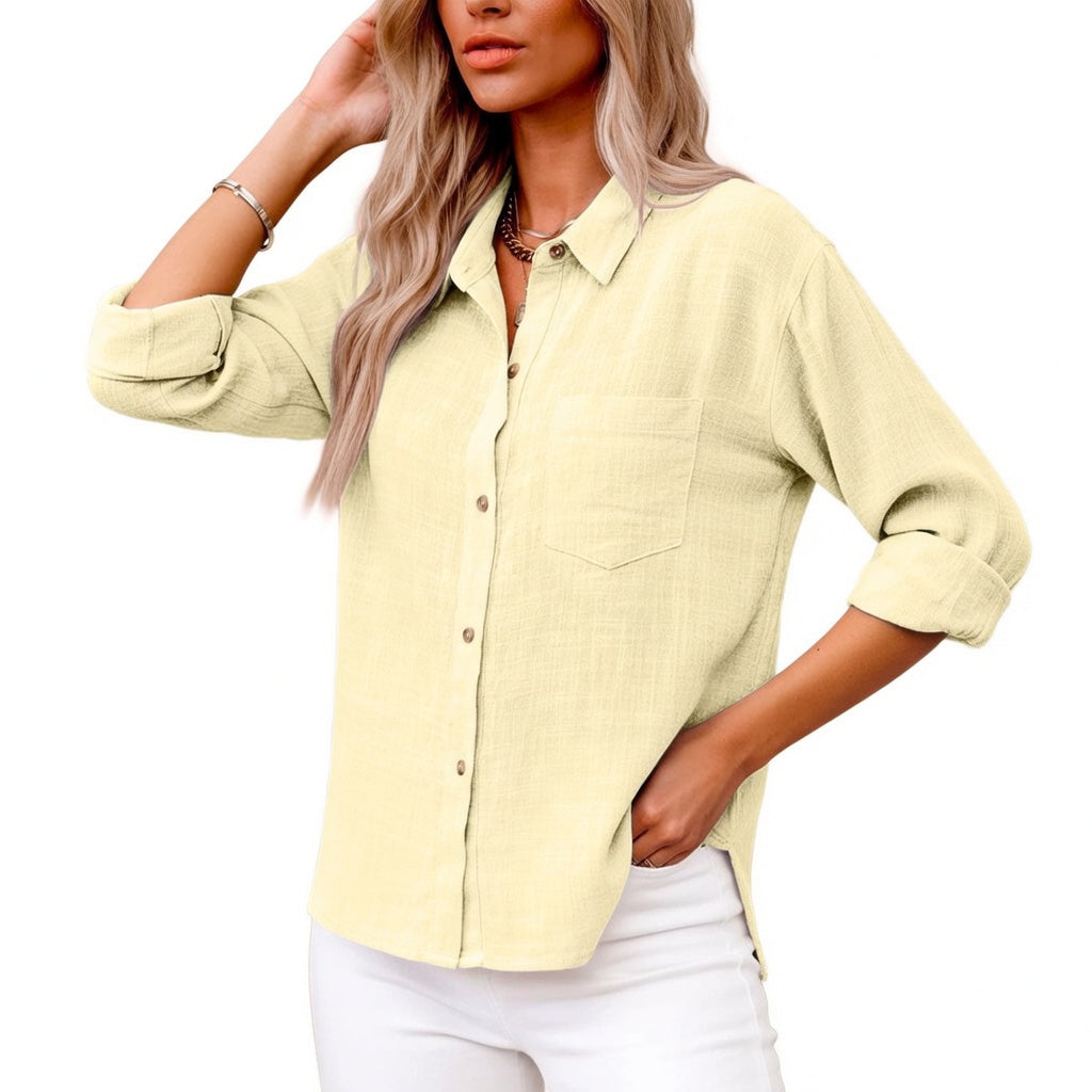 Yesenia | Blusa de Algodón Clásica