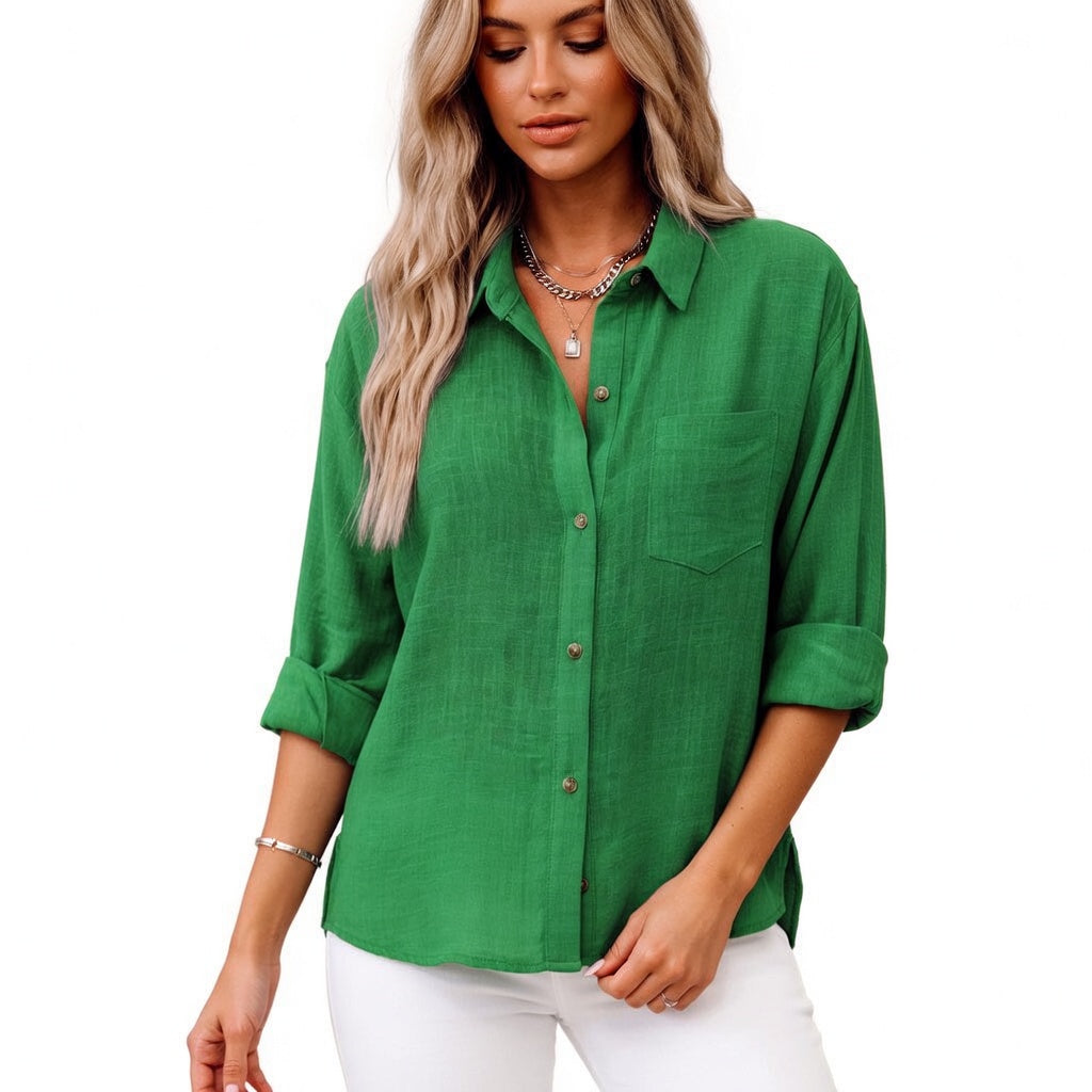 Yesenia | Blusa de Algodón Clásica
