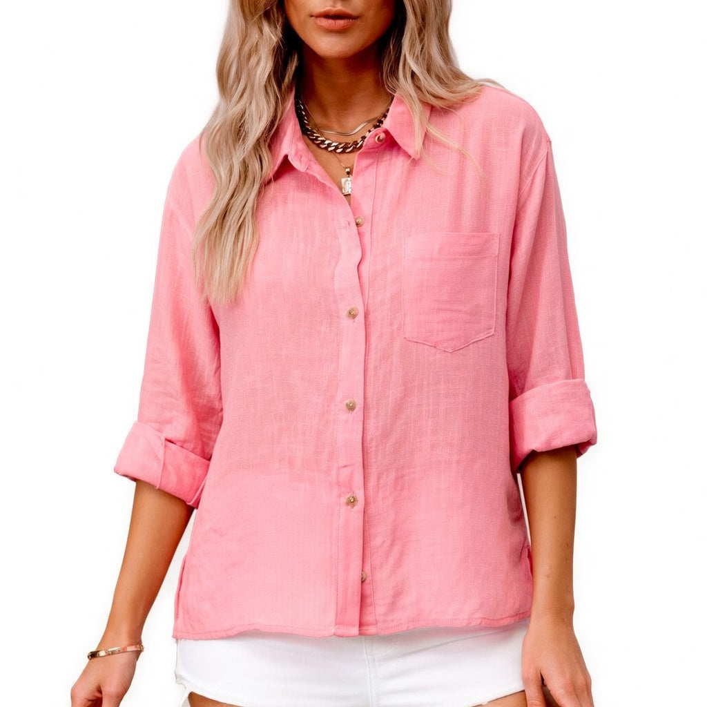 Yesenia | Blusa de Algodón Clásica