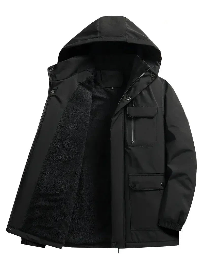 Fabián | Parka Impermeable con Capucha