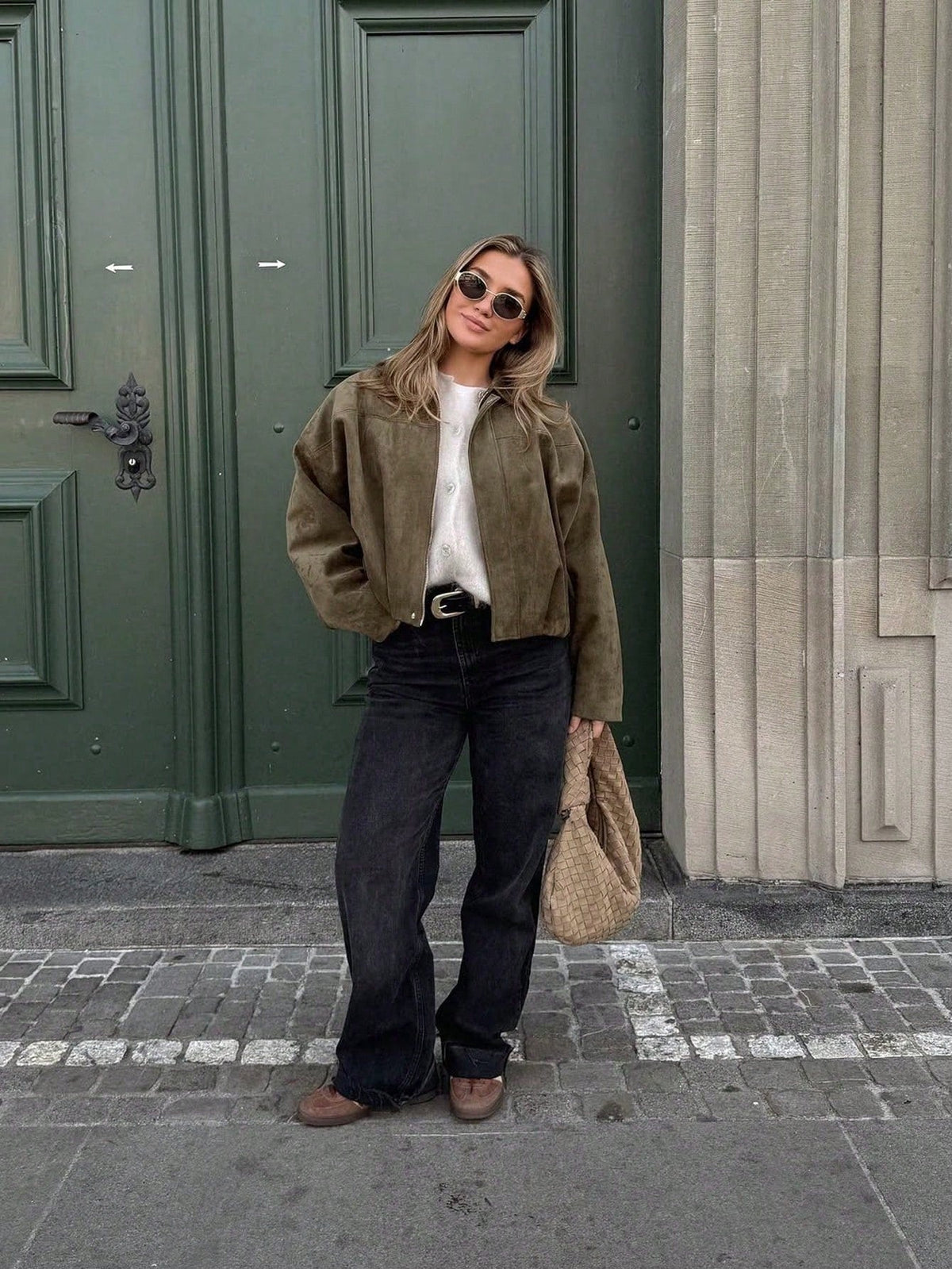 Carlota | Chaqueta de Ante Oversize