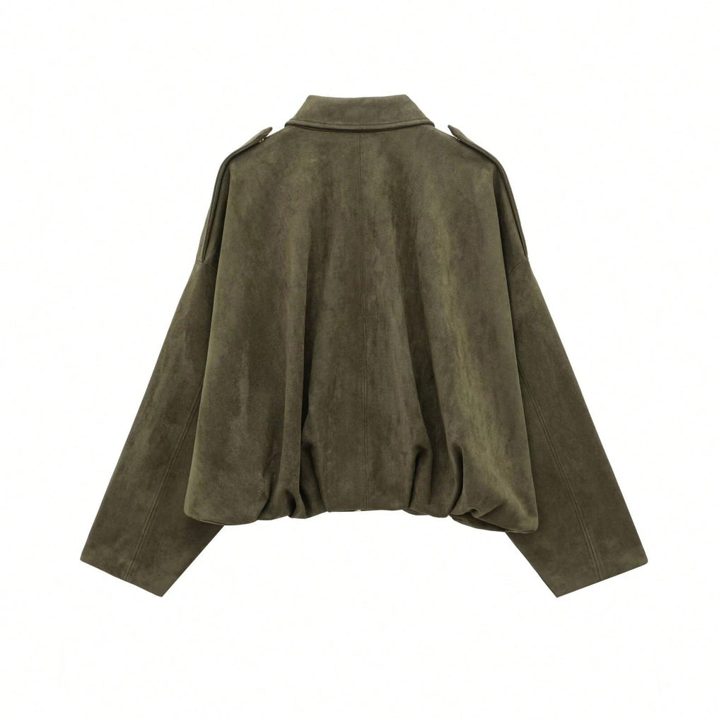 Carlota | Chaqueta de Ante Oversize