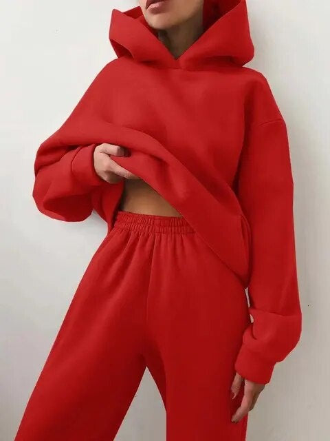 Zoe | Conjunto Chándal con Capucha