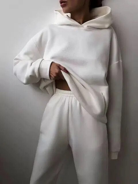 Zoe | Conjunto Chándal con Capucha