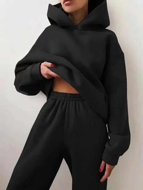 Zoe | Conjunto Chándal con Capucha
