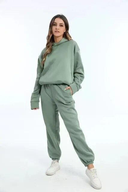 Zoe | Conjunto Chándal con Capucha