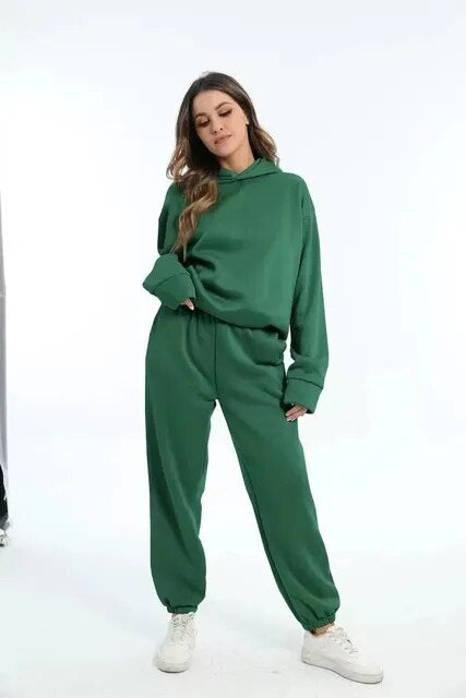 Zoe | Conjunto Chándal con Capucha