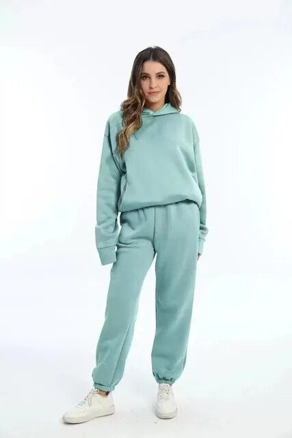 Zoe | Conjunto Chándal con Capucha