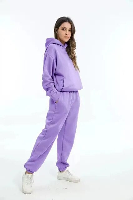 Zoe | Conjunto Chándal con Capucha