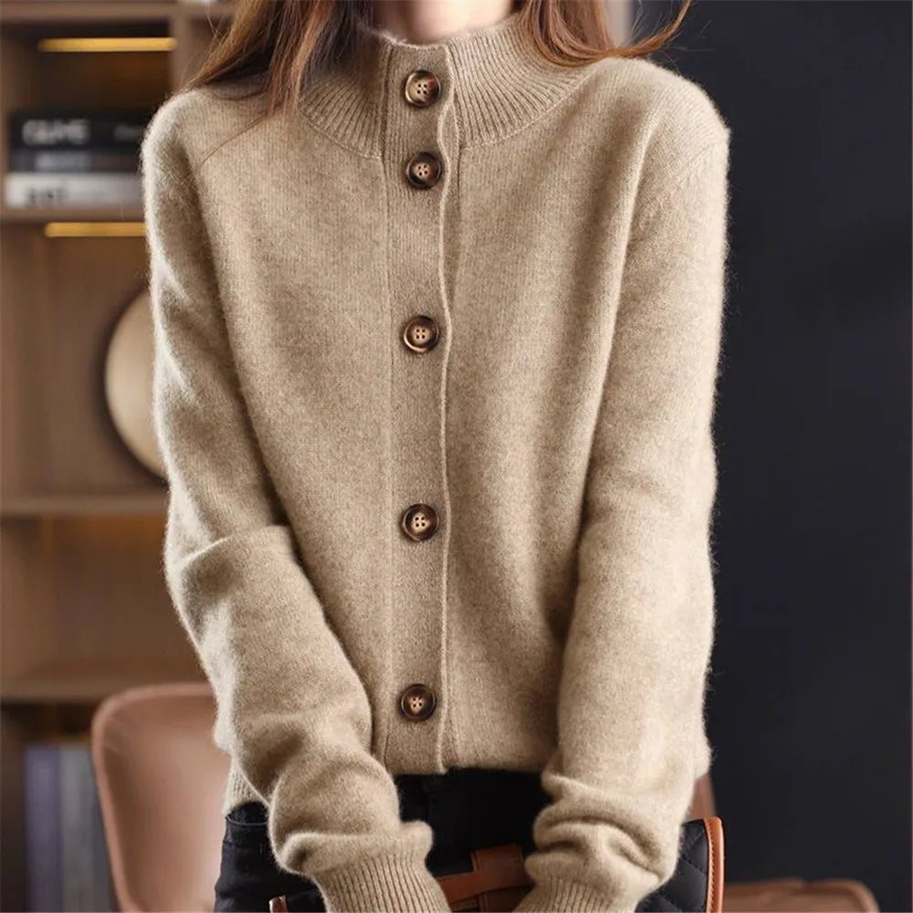 Emma | Jersey Fino de Lana con Botones
